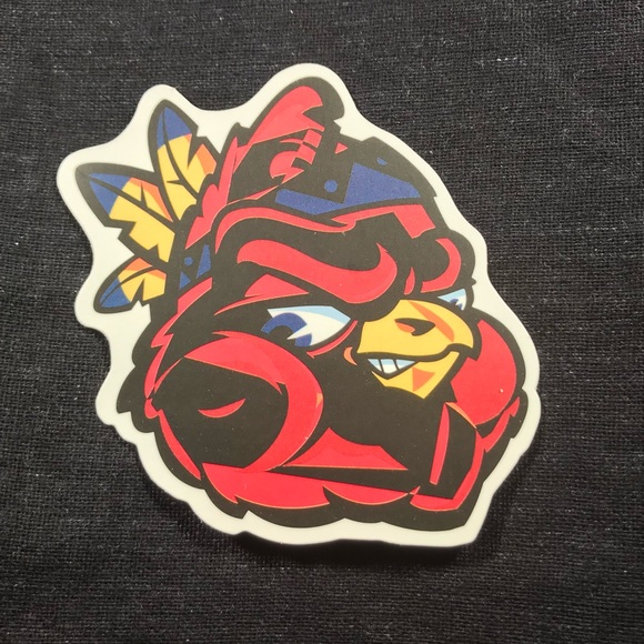 Red Bird Single Decor Accent Waterproof Sticker - Picture 3 of 4